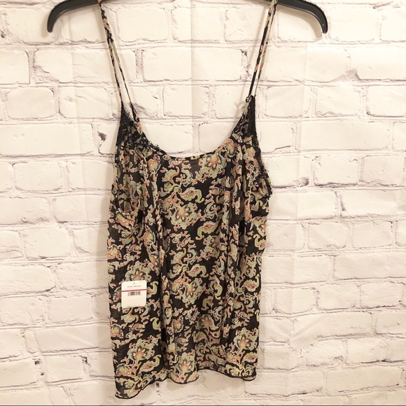 NWT Free People Intimately paisley cami tank top - Picture 5 of 5